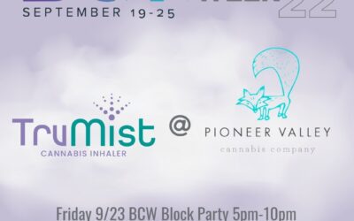 Come visit us at the @pioneervalleycannabisco booth this weekend at Boston Cannabis Week! We’ll be at the BCW Block Party on Friday 9/23 and Xperience Boston on 9/24! #trumistblog