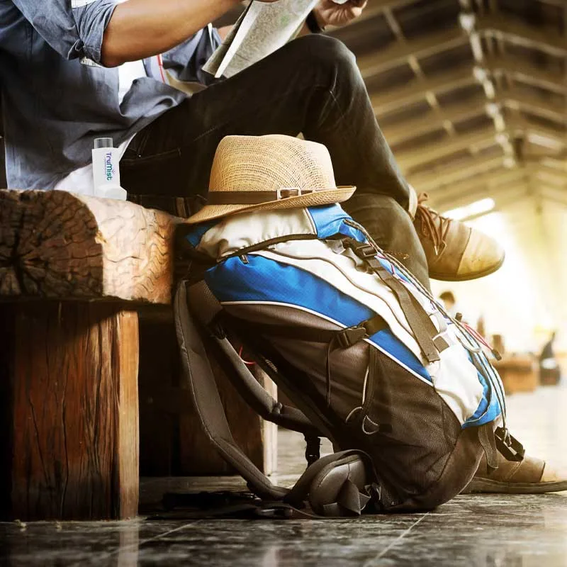 | TruMist Cannabis THC Inhaler nhalience recreational and medical cannabis thc inhaler: travel concept