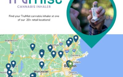 Your new best friend is waiting for you! Pick up your TruMist cannabis inhaler at one of our 20+ retail locations across Massachusetts. #trumistblog